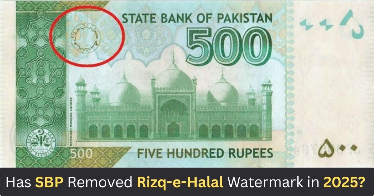 Picture of 500 Pakistani rupee